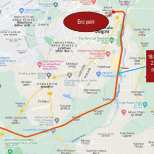 Zirakpur Bypass - NH7 Zirakpur Patiala to NH5 Zirakpur Parwanoo